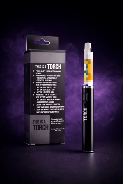 THIS IS A TORCH - 510 500 mAh Variable Voltage Torch - WHO'S SCOTT GREEN???