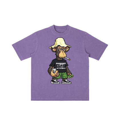 WSG "8BIT SCOTT" TEE - WHO'S SCOTT GREEN???