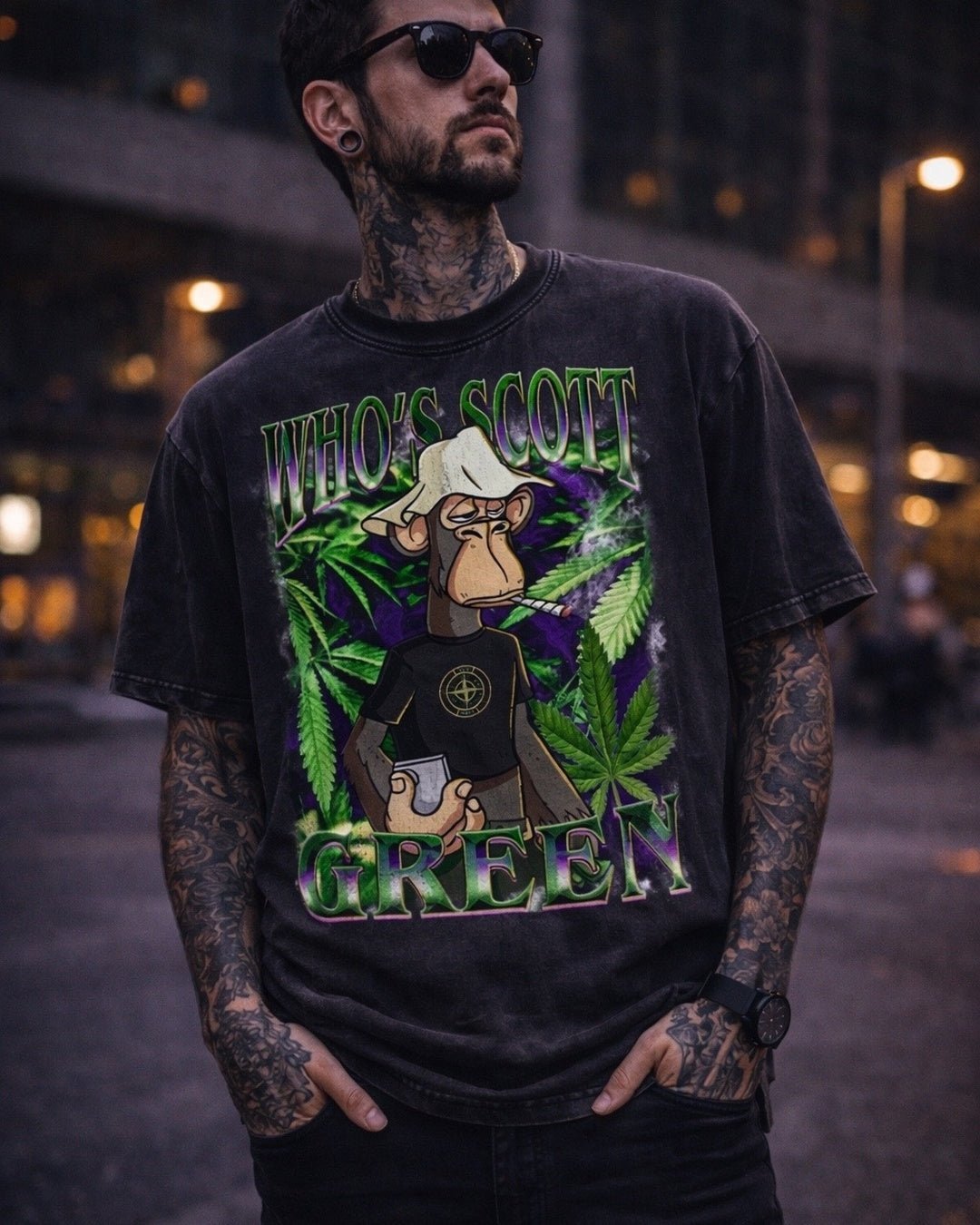 WSG "BOOOTLEG MEMPHIS" TEE - WHO'S SCOTT GREEN???