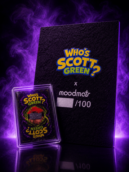 WSG "KILL ALL RATS" SCOTÉMON MOODMAT & CHASE CARD - WHO'S SCOTT GREEN???