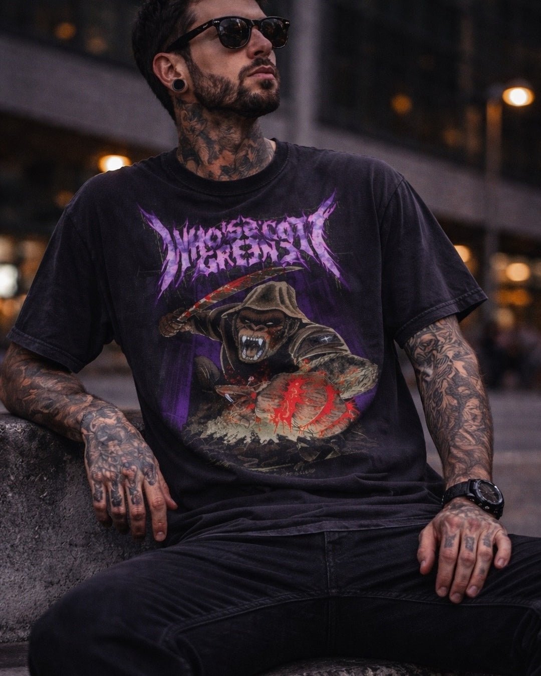 WSG "KILL ALL RATS" TEE - WHO'S SCOTT GREEN???