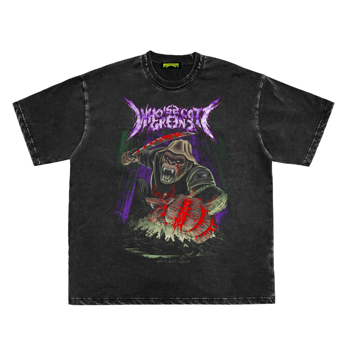 WSG "KILL ALL RATS" TEE - WHO'S SCOTT GREEN???