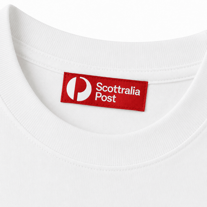 WSG "SCOTTRALIA POST" TEE - WHO'S SCOTT GREEN???
