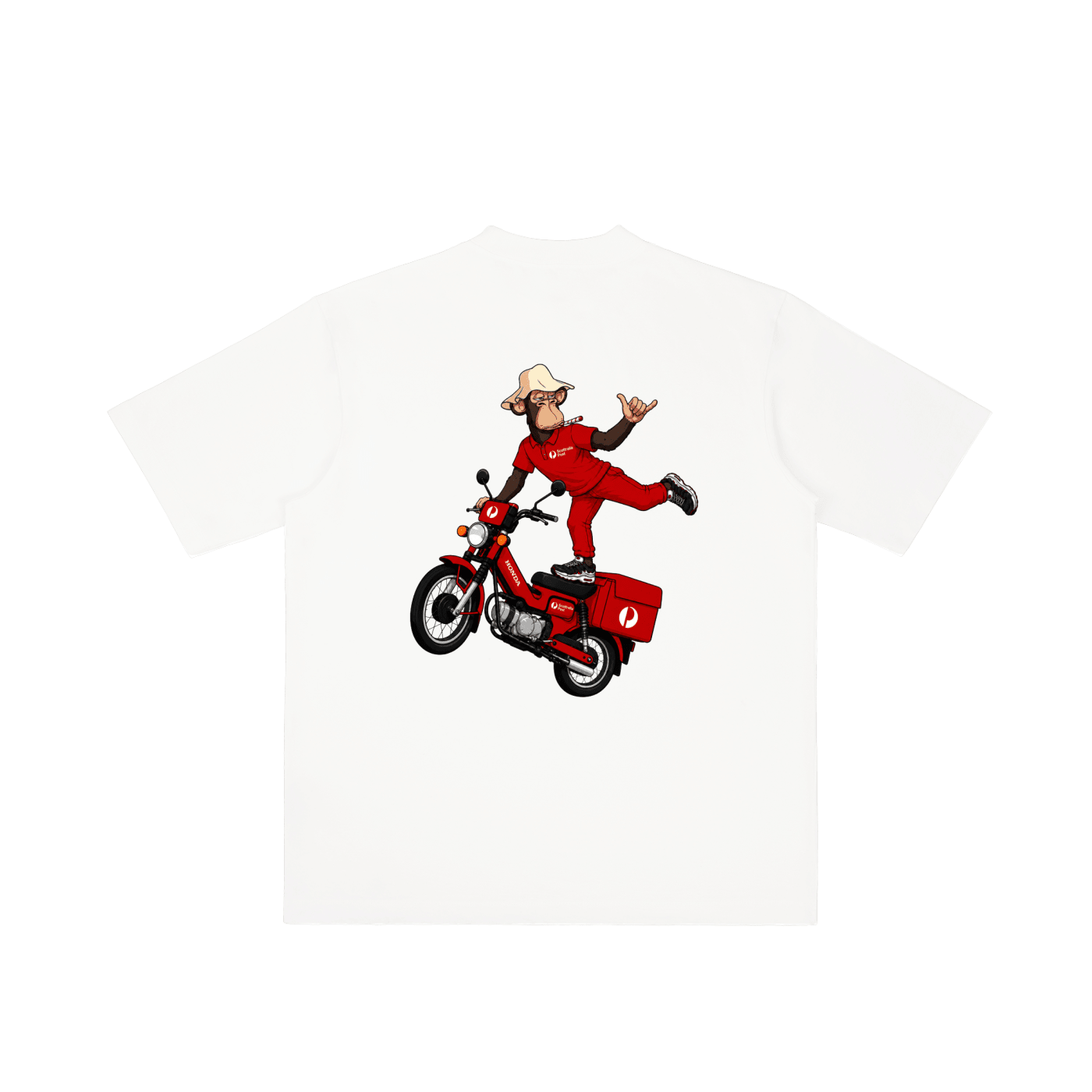 WSG "SCOTTRALIA POST" TEE - WHO'S SCOTT GREEN???