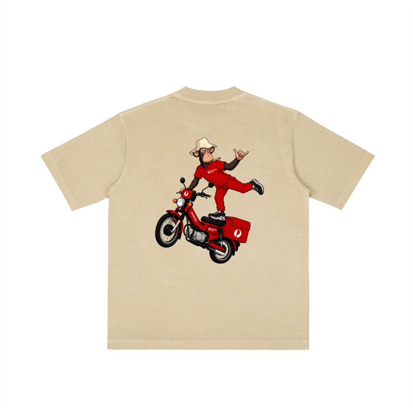 WSG "SCOTTRALIA POST" TEE - WHO'S SCOTT GREEN???